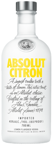 Водка ABSOLUT Citron Особая 40%, 0.7л, вид