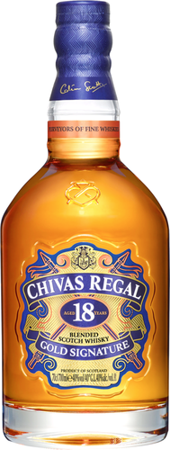 Виски CHIVAS Шотландский купажированный 18 лет 40%, п/у, 0.7л, картинка