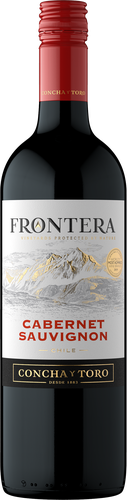 Вино FRONTERA Каберне Совиньон красное полусухое, 0.75л, фото