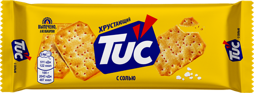 Крекер TUC Original Соль, 100г, крупный план