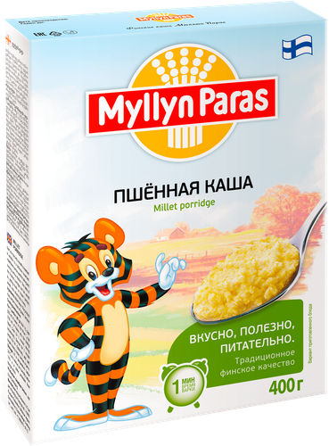 Каша пшенная MYLLYN PARAS, 400г, изображение