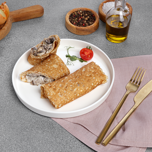 Блинчики с грибами ЛЕНТА FRESH, весовые, детальное фото