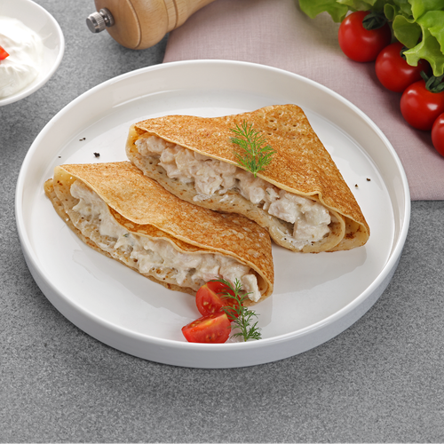 Блинчики с курицей ЛЕНТА FRESH, весовые, детальное фото