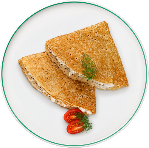 Блинчики с курицей ЛЕНТА FRESH, весовые, фото