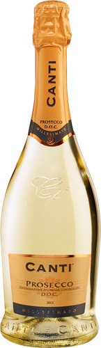 Вино игристое CANTI Prosecco белое сухое, 0.75л, детальное фото