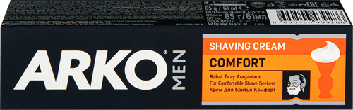 Крем для бритья ARKO Comfort, 65г, крупный план