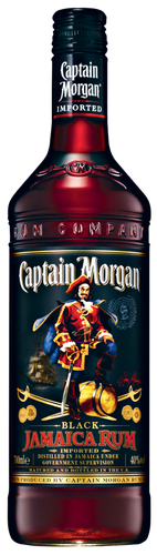 Ром CAPTAIN MORGAN Dark Ориджинал Рам невыдержанный 40%, 0.7л, вид