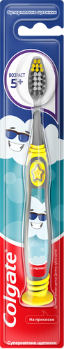 Зубная щетка детская COLGATE Супермягкие щетинки, с 5 лет, фотография