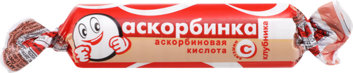 Биологически активная добавка АСКОРБИНКА со вкусом клубники, 30г, изображение