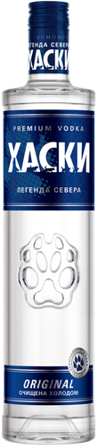 Водка ХАСКИ 40%, 0.5л, детальное фото