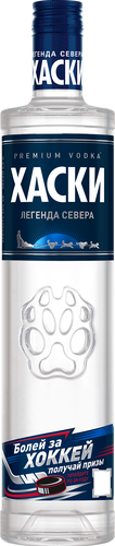Водка ХАСКИ 40%, 0.5л, фотография