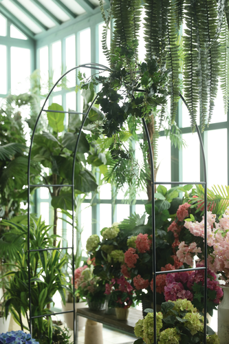 Арка садовая металлическая GIARDINO CLUB 140х37х240см, Арт. GGT1115/LS-HF22010, крупный план
