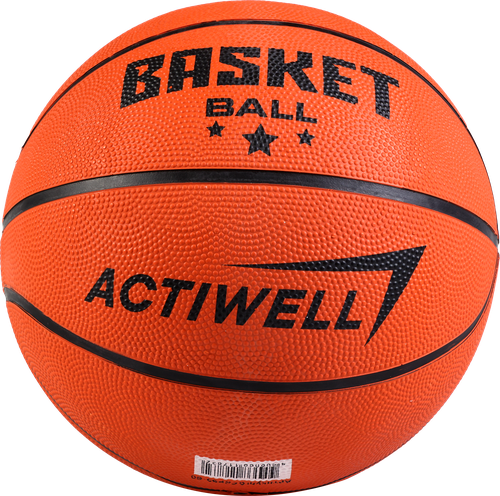 Мяч баскетбольный ACTIWELL р. 7, каучуковый, Арт. GFSP33-SC, фото
