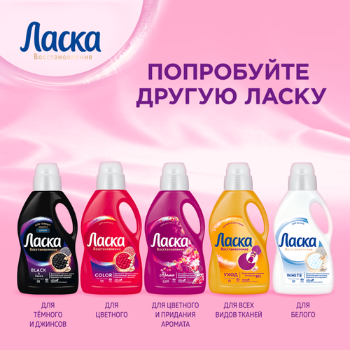 Гель для стирки ЛАСКА Шерсть и шелк, 3л, детальное фото