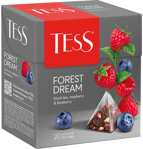 Чай черный TESS Forest Dream, 20пир, вид