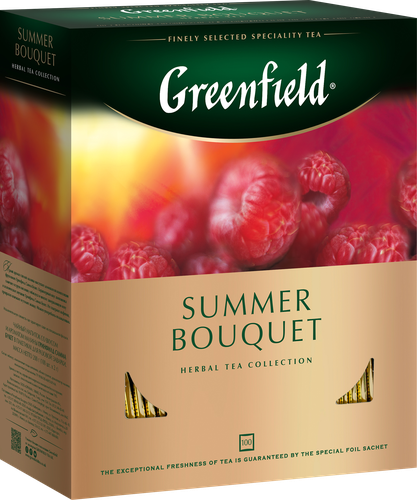 Чай травяной GREENFIELD Summer Bouquet, 100пак, фотография