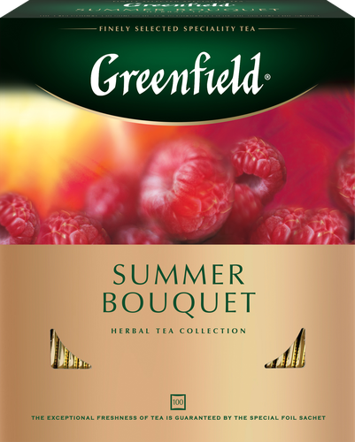 Чай травяной GREENFIELD Summer Bouquet, 100пак, фотография