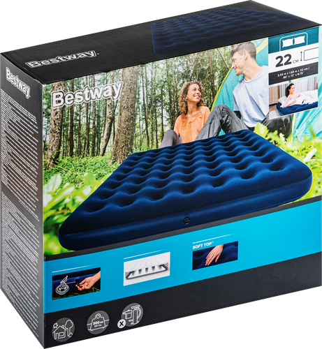 Матрас надувной BESTWAY 203х183х22см, Арт. 67004, крупный план