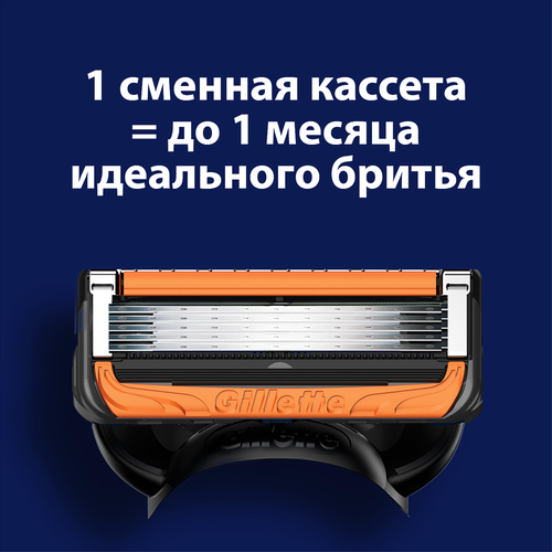 Кассеты сменные для бритья GILLETTE Fusion5 ProGlide Power, 4шт, детальное фото