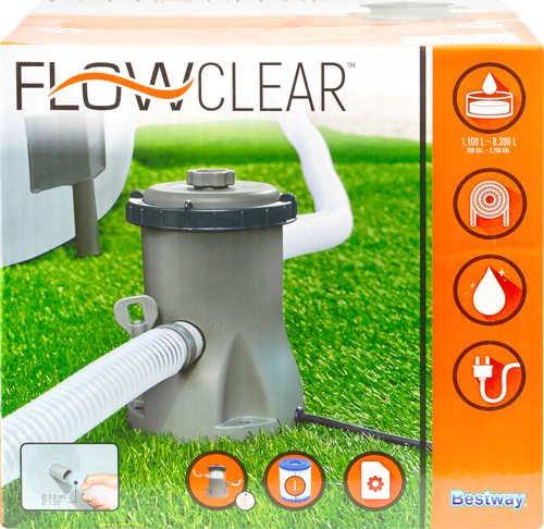 Фильтр-насос BESTWAY Flowclear 1249л/ч, Арт. 58381, вид