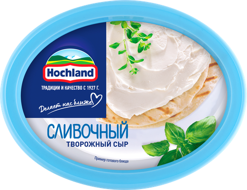 Сыр творожный HOCHLAND сливочный 60%, без змж, 140г, фотография