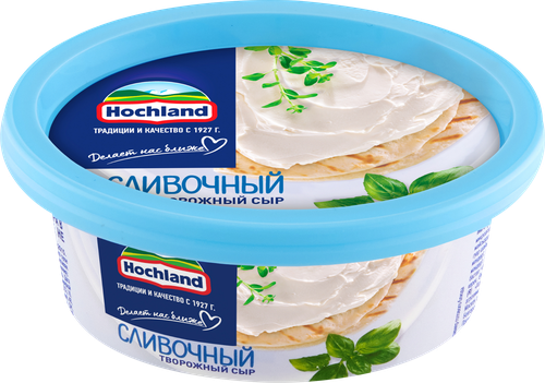 Сыр творожный HOCHLAND сливочный 60%, без змж, 140г, картинка