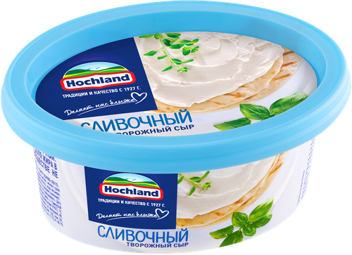 Сыр творожный HOCHLAND сливочный 60%, без змж, 140г, фото