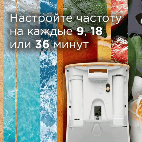 Освежитель воздуха автоматический со сменным блоком GLADE Automatics Свежесть белья, 269мл, вид