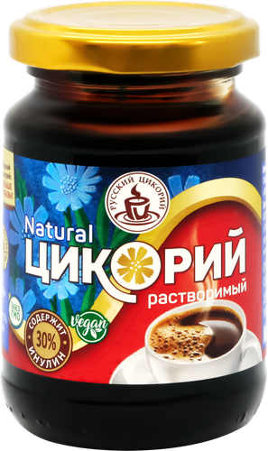 Цикорий растворимый жидкий РУССКИЙ ЦИКОРИЙ натуральный, ст/б, 200г, фото