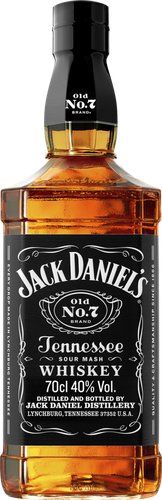 Виски JACK DANIEL'S Tennessee whiskey зерновой, 40%, 0.7л, фотография