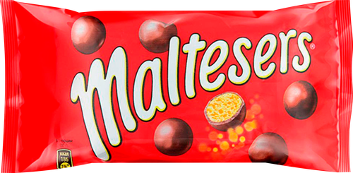Драже MALTESERS Хрустящие шарики, покрытые молочным шоколадом, 37г, картинка