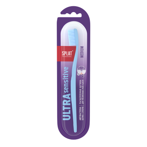 Зубная щетка SPLAT Professional Sensitive Medium, средней жесткости, фото