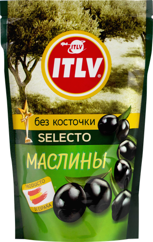 Маслины без косточки ITLV Selecto, 170г, детальное фото