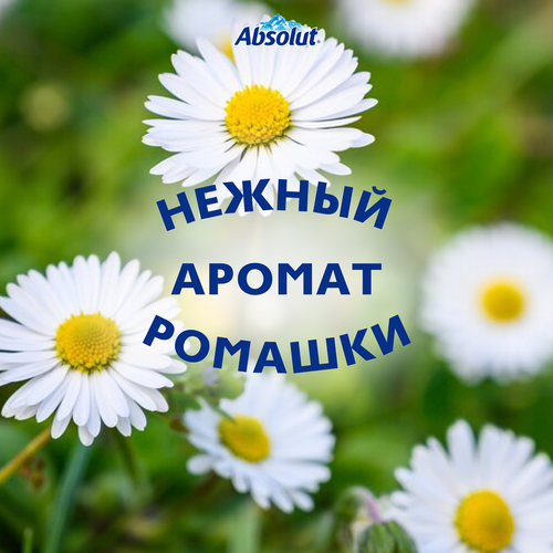 Туалетное мыло ABSOLUT Nature Ромашка антибактериальное, 90г, фото