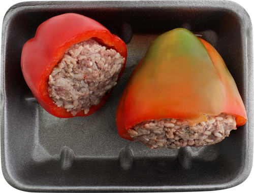 Перец фаршированный мясом и рисом ЛЕНТА FRESH, крупный план