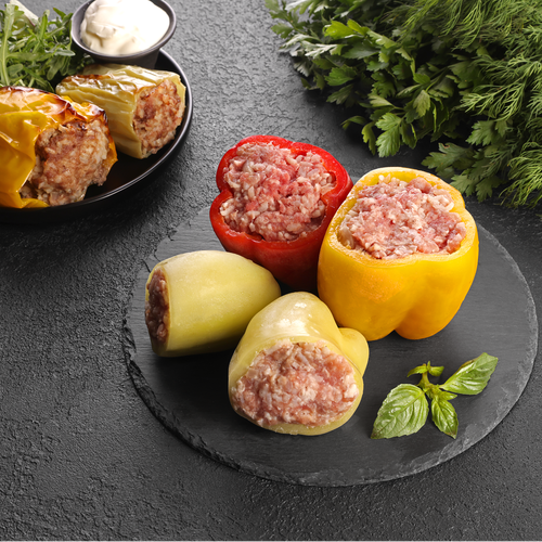 Перец фаршированный мясом и рисом ЛЕНТА FRESH, изображение