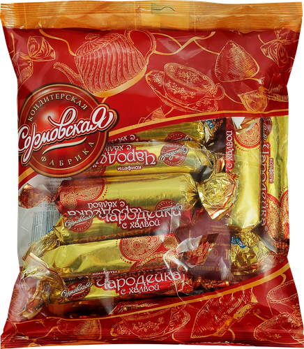 Конфеты СОРМОВО Чародейка с халвой, 200г, фото