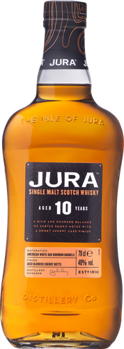 Виски JURA ORIGINAL Шотландский односолодовый 10 лет 40%, п/у, 0.7л, картинка