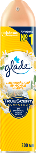 Освежитель воздуха GLADE Сицилийский лимонад и мята, 300мл, изображение