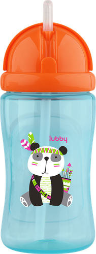 Поильник LUBBY 300/320мл, с трубочкой, с 9 месяцев, Арт. 11836/28534, вид