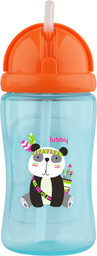 Поильник LUBBY 300/320мл, с трубочкой, с 9 месяцев, Арт. 11836/28534, фотография