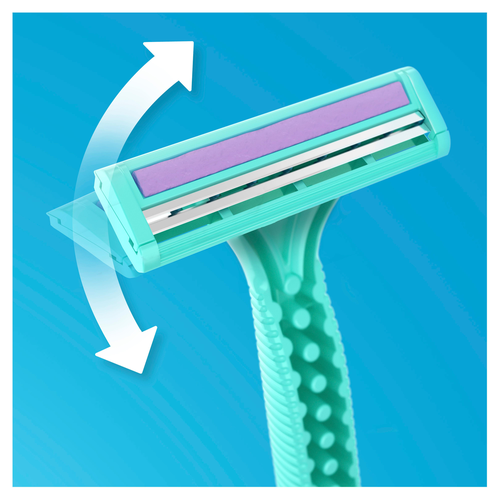 Бритва одноразовая женская GILLETTE Venus Simply 2, 4шт, фото