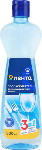 Ополаскиватель для посудомоечной машины ЛЕНТА, 500мл, детальное фото