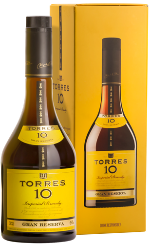 Бренди TORRES Gran Reserva 10, 38%, п/у, 0.7л, фото
