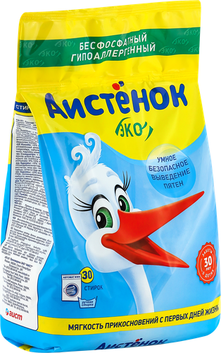 Стиральный порошок для детского белья АИСТЕНОК, 2,4кг, фото