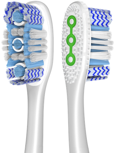 Зубная щетка COLGATE 360 Optic White отбеливающая, средней жесткости, изображение