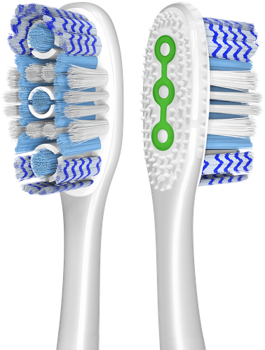Зубная щетка COLGATE 360 Optic White отбеливающая, средней жесткости, фотография