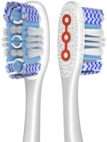 Зубная щетка COLGATE 360 Optic White отбеливающая, средней жесткости, картинка