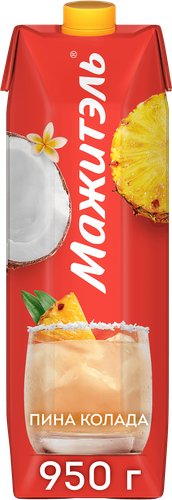 Напиток сывороточно-молочный МАЖИТЭЛЬ Пина Колада, без змж, 950г, фотография