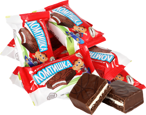 Конфеты АККОНД Ломтишка глазированные, весовые, вид